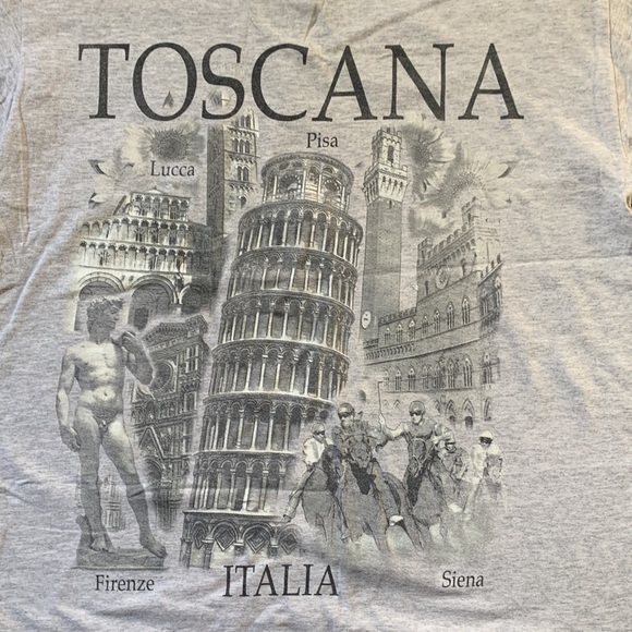 Mens Toscana Tee Shirt - Large - Picture 2 of 4